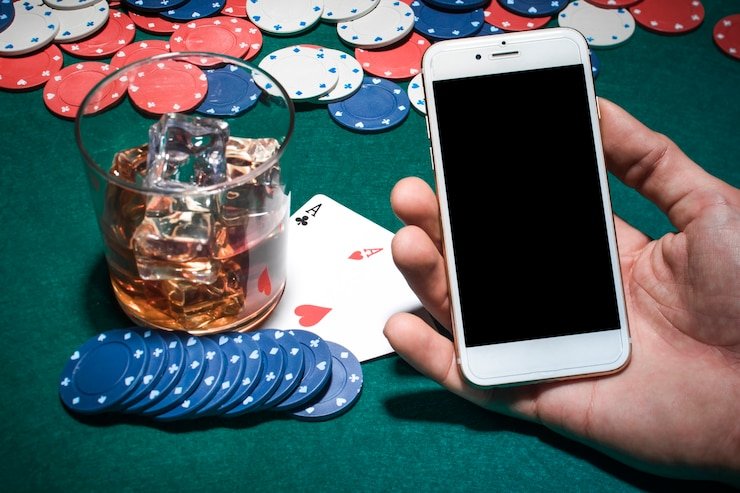 Pengguna membaca langkah deposit jelas